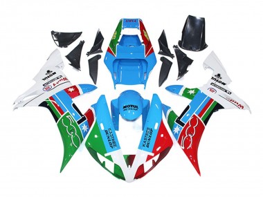 500 Light Blue 02-03 R1 Motorcycle Fairing