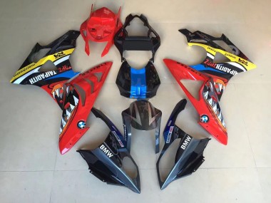 Alien Blue and White 09-14 S1000RR Motorcycle Fairing