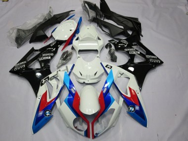 Alien Blue and White 09-14 S1000RR Motorcycle Fairing