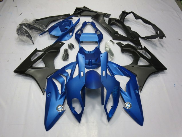 Alien Blue and White 09-14 S1000RR Motorcycle Fairing