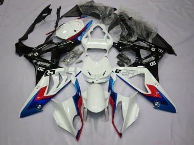 Alien Blue and White 09-14 S1000RR Motorcycle Fairing