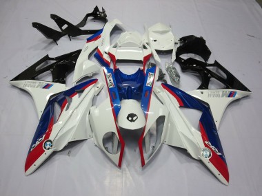 Alien Blue and White 09-14 S1000RR Motorcycle Fairing