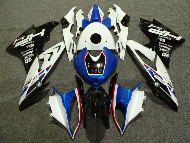 Alien Blue and White 09-14 S1000RR Motorcycle Fairing