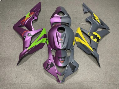 Bat Man vs Joker Matte 07-08 CBR600RR Motorcycle Fairing