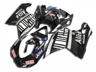 Black Alice 07-14 Ducati 848 1098 1198 Motorcycle Fairing