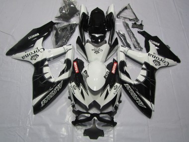 Black Corona 08-10 GSXR 600-750 Motorcycle Fairing