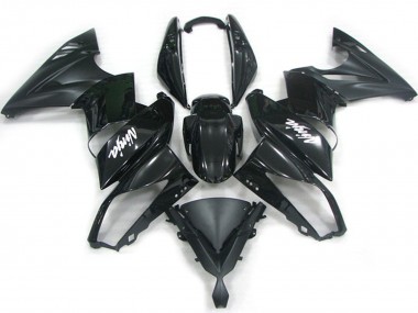 Black Kit 09-11 Ninja 650R Motorcycle Fairing