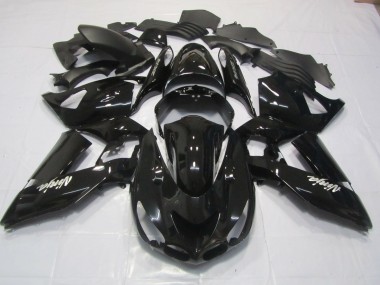 Black Ninja 06-11 ZX14R Motorcycle Fairing