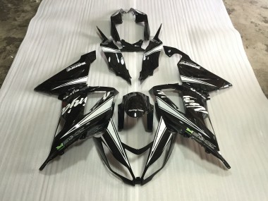 Black Ninja 13-18 ZX6R Motorcycle Fairing