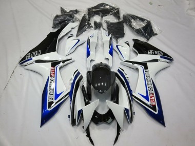 Black Rockstar 11-24 GSXR 600-750 Motorcycle Fairing