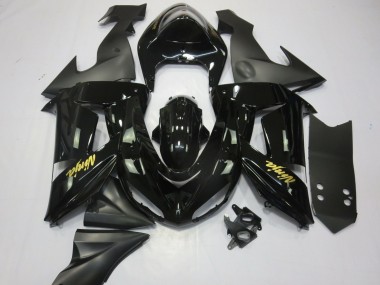 Black and Gold 06-07 ZX10R Motorcycle Fairing