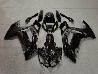 Black and Green 12-16 Ninja 650R Motorcycle Fairing