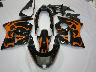 Black and Orange 96-07 CBR1100XX Motorcycle Fairing