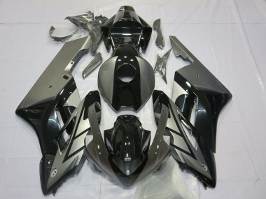 Black and Silver 04-05 CBR1000RR Motorcycle Fairing