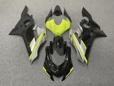 Black with Floro Yellow 17-21 R6 Motorcycle Fairing