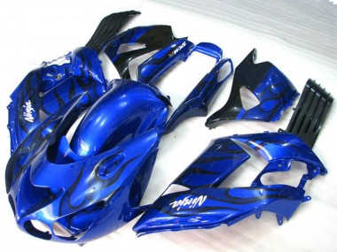 Blue Flame 06-11 ZX14R Motorcycle Fairing