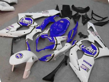 Blue Lucky Strike 05-06 GSXR 1000 Motorcycle Fairing