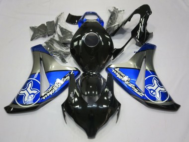 Blue Silver Special Design 08-11 CBR1000RR Motorcycle Fairing