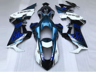 Blue & White Custom 17-23 CBR1000RR Motorcycle Fairing