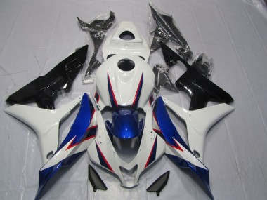 Blue White OEM Style 07-08 CBR600RR Motorcycle Fairing