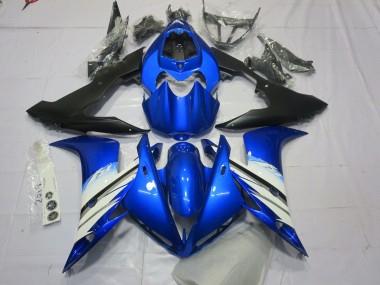 Blue and Black 04-06 R1 Motorcycle Fairing