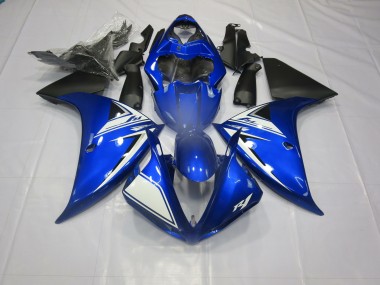 Blue and Black 12-14 R1 Motorcycle Fairing