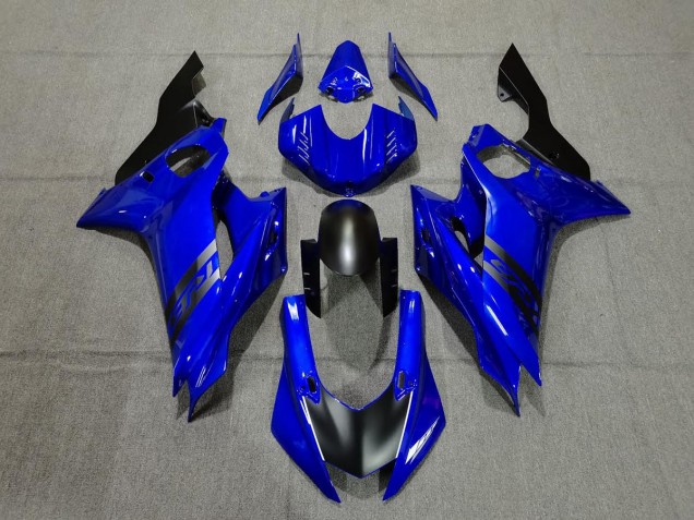 Blue and Black 17-21 R6 Motorcycle Fairing