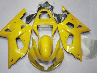 Bright Yellow 01-03 GSXR 600-750 Motorcycle Fairing