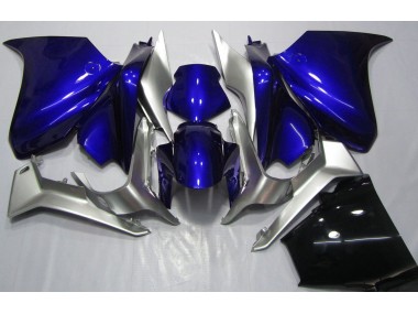 Deep Blue and Silver 10-13 VFR1200 Motorcycle Fairing