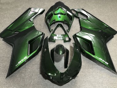 Deep Green 07-14 Ducati 848 1098 1198 Motorcycle Fairing