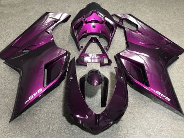 Deep Pink 07-14 Ducati 848 1098 1198 Motorcycle Fairing