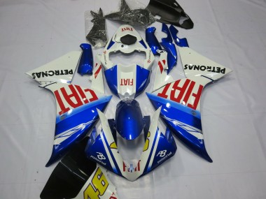 Fiat with Light Blue 12-14 R1 Motorcycle Fairing