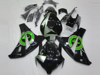 Gloss Black & Green 08-11 CBR1000RR Motorcycle Fairing