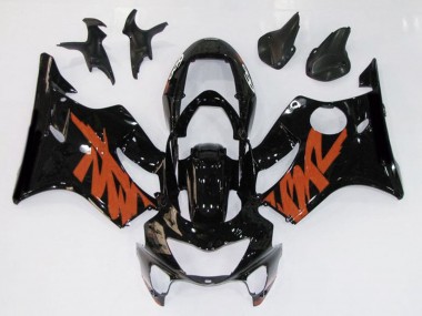 Gloss Black & Orange 99-00 CBR600 F4 Motorcycle Fairing