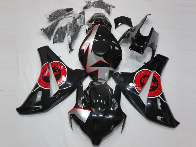 Gloss Black & Red 08-11 CBR1000RR Motorcycle Fairing