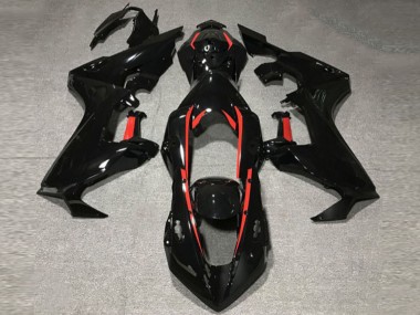 Gloss Black W Red Lining 17-23 CBR1000RR Motorcycle Fairing