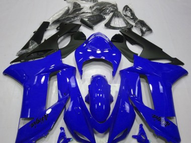 Gloss Blue 07-08 ZX6R Motorcycle Fairing