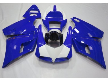 Gloss Blue & White 93-05 Ducati 996 748 916 998 Motorcycle Fairing