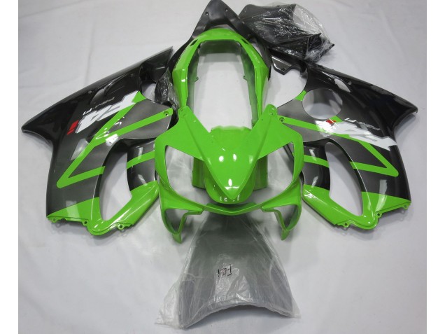 Gloss Green & Grey 04-07 CBR600 F4i Motorcycle Fairing