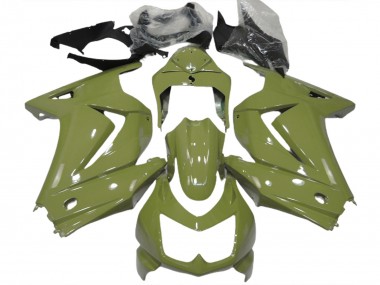 Gloss Olive 08-12 Ninja 250 Motorcycle Fairing