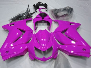 Gloss Pink 08-12 Ninja 250 Motorcycle Fairing