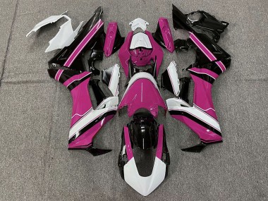 Gloss Pink White and Black 17-23 CBR1000RR Motorcycle Fairing