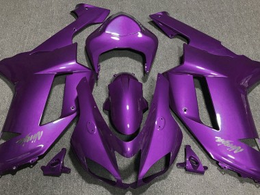 Gloss Purple 07-08 ZX6R Motorcycle Fairing