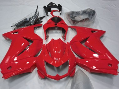 Gloss Red 08-12 Ninja 250 Motorcycle Fairing