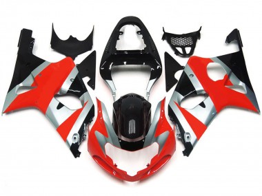 Gloss Red OEM style Kit 00-02 GSXR 1000 Motorcycle Fairing