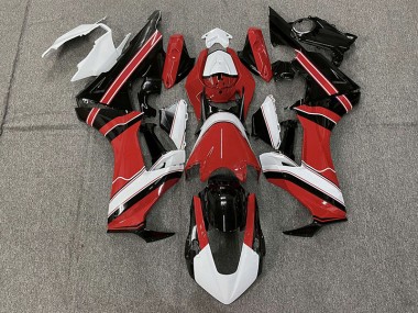 Gloss Red White and Black 17-23 CBR1000RR Motorcycle Fairing