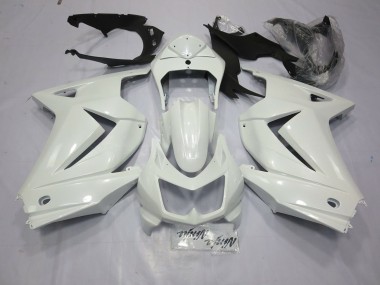 Gloss White 08-12 Ninja 250 Motorcycle Fairing