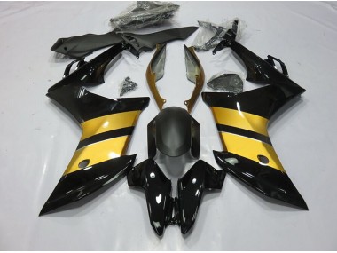 Gold Black CBR Design 11-12 CBR600F Motorcycle Fairing