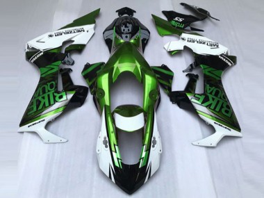 Green & White Custom 17-23 CBR1000RR Motorcycle Fairing