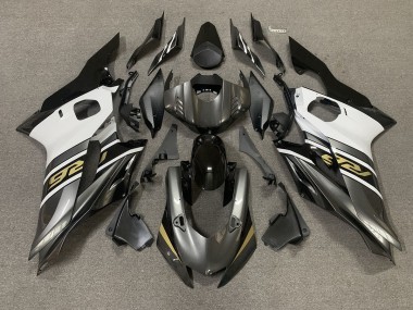 Gunmetal Grey and Gold 17-21 R6 Motorcycle Fairing